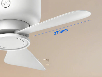AirGlow | Genopladelig ventilator med LED-lys