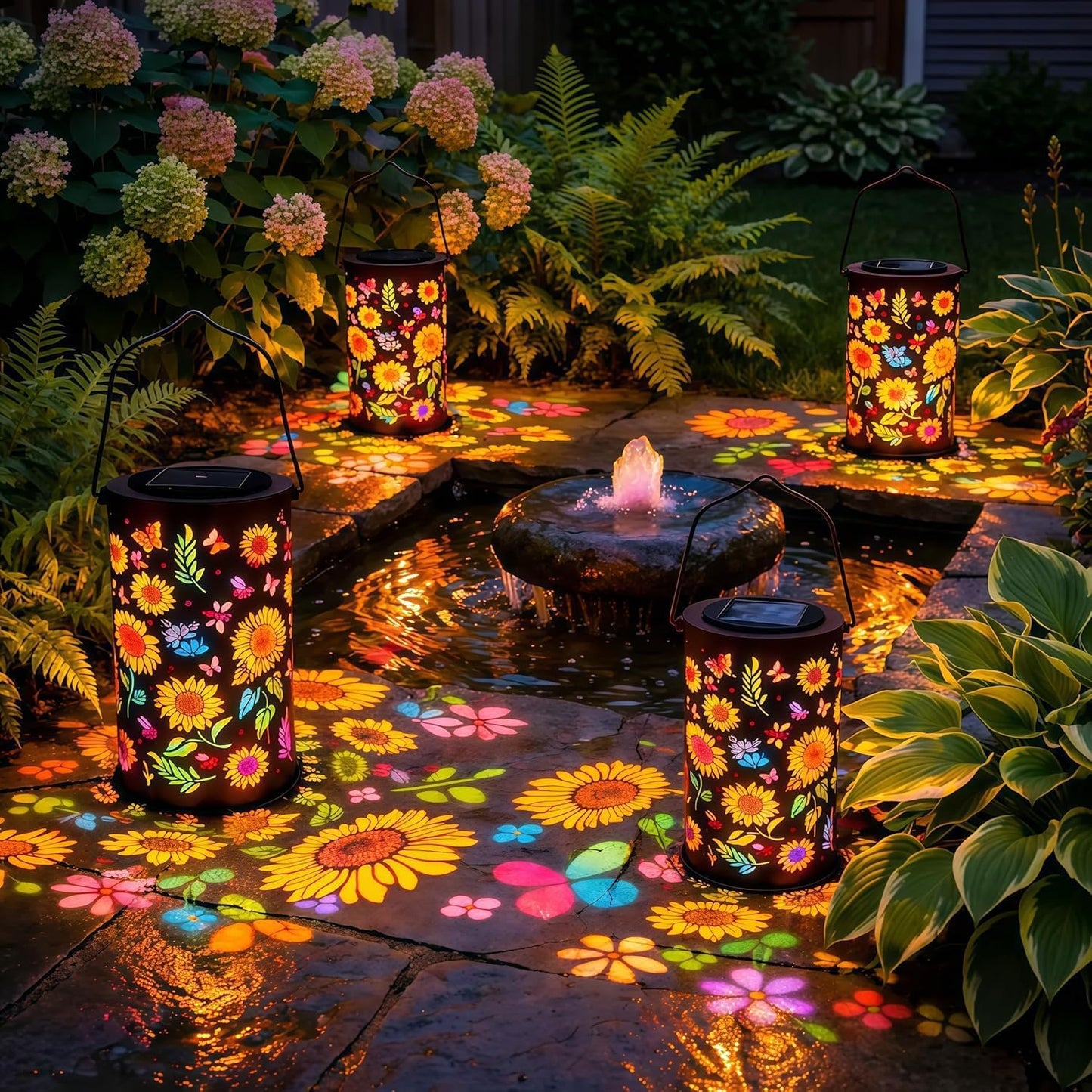 SunFlora™ Solarlanterne