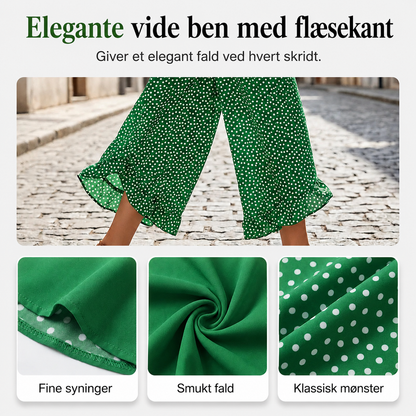 Mette | Luftige bukser med vide ben