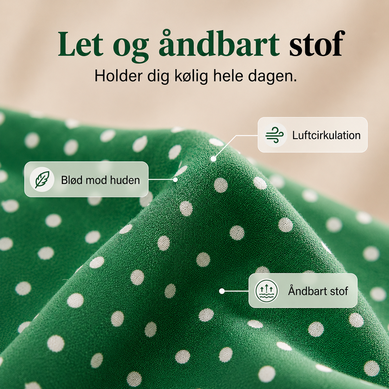 Mette | Luftige bukser med vide ben
