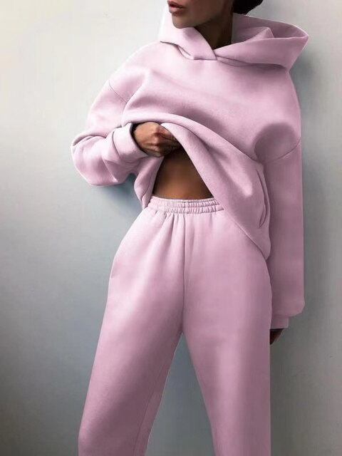 Komplet træningsdragt med oversized hættetrøje™
